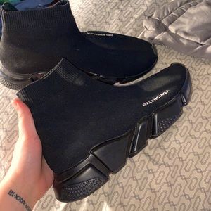 Black Balenciagas